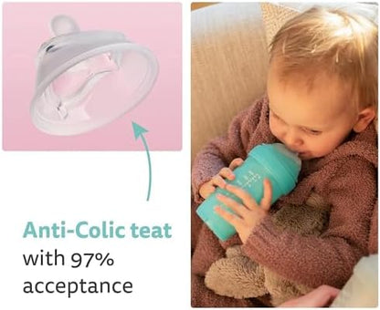 Herobility anti-colic silicone nipples pack of two