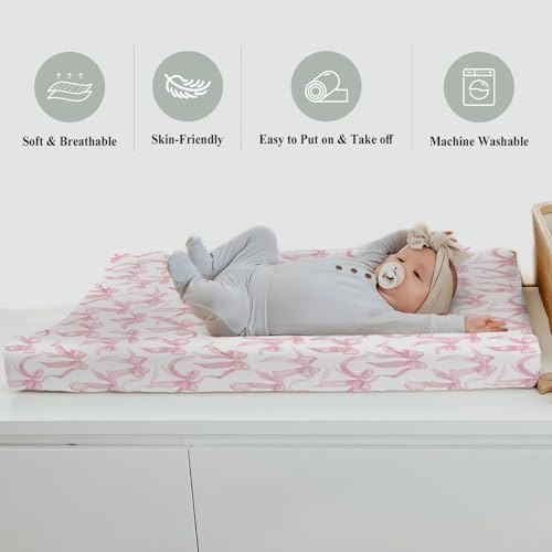 Lifestyle display of ZoUbqchY coquette aesthetic baby room decor.