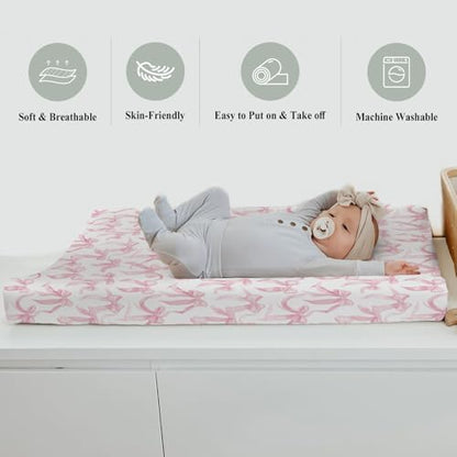 ZoUbqchY branded changing pad cover folded for storage