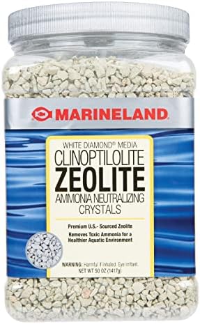 MarineLand 50 ounce zeolite filter media container label details