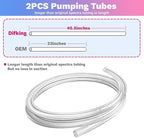 Difking dishwasher safe BPA free silicone duckbill valves for Spectra breast pumps.