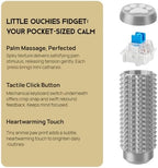 JHBEEY pocket mini fidget tools for adults demonstrating palm pain stimulation spikes close up