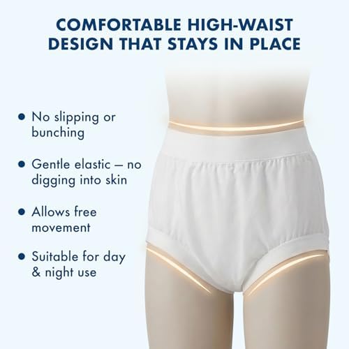 Black and white reusable adult diaper covers XL