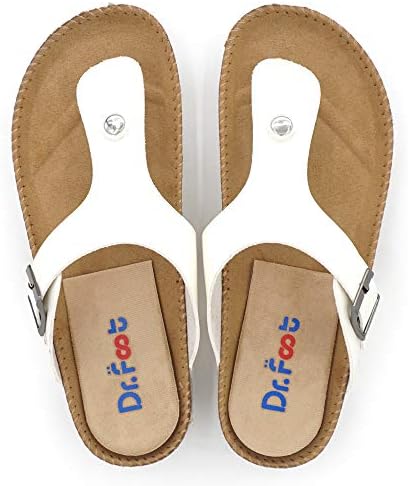 Dr Foot orthopedic inserts placed inside a sneaker for height enhancement.