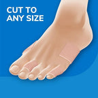 Dr. Scholl's foot care padding for maximum shoe pressure cushioning.