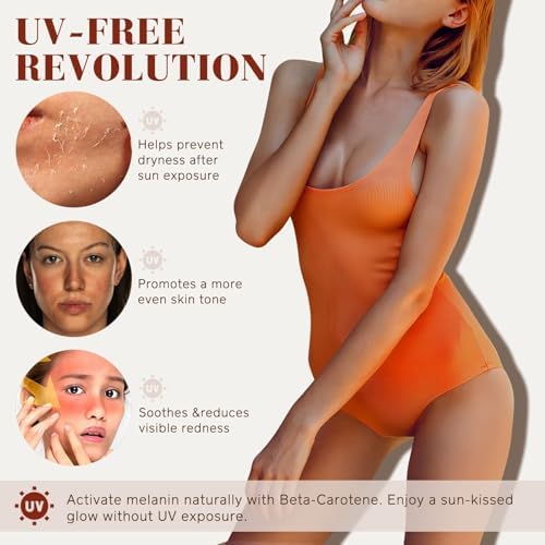 Renhe Ingenuity bronzing supplement bottle side view