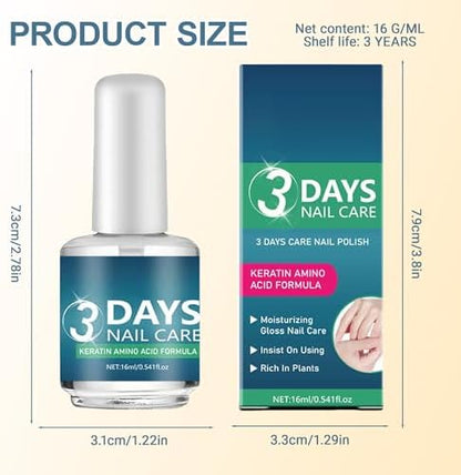 Qitell nail care set for brittle nail repair