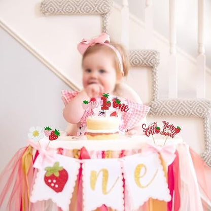 Sweet one theme cake and cupcake styling supplies