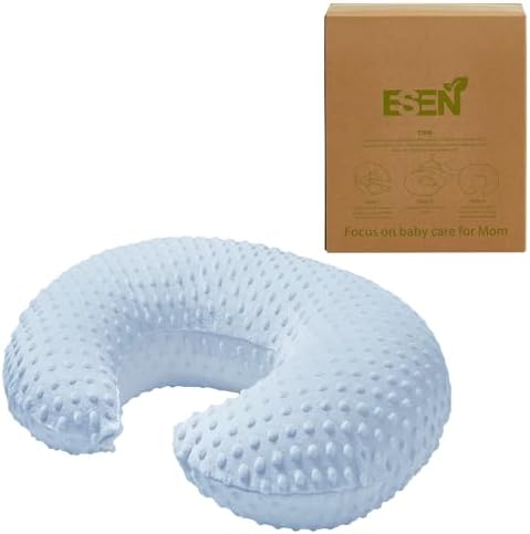 Esen baby feeding pillow with removable cover isolated