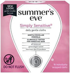 Summer's Eve 2 pack 16 count individually wrapped feminine wipes