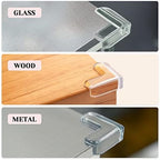 Transparent silicone L-shape design of Aixmeet corner bumpers
