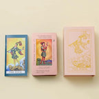 Linsina beginner tarot deck set spread out on a table