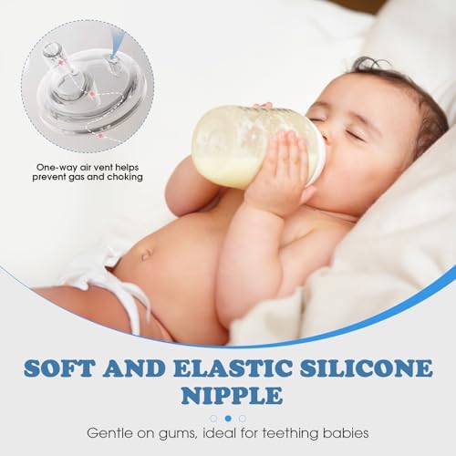 Side profile of the flexible silicone straw sipper designed for infants six months plus.