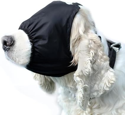 NACOCO Pet Shading Eye Mask side profile showing adjustable slider strap