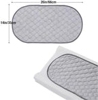 PandaEar changing pad liners showing waterproof backing material