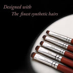 Vanfa F16 brush cleaning up gel polish around cuticle