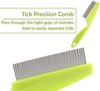 Demonstration of tick removal tool size for different parasites