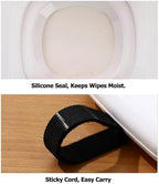 PandaEar baby wipes holder inside a diaper bag