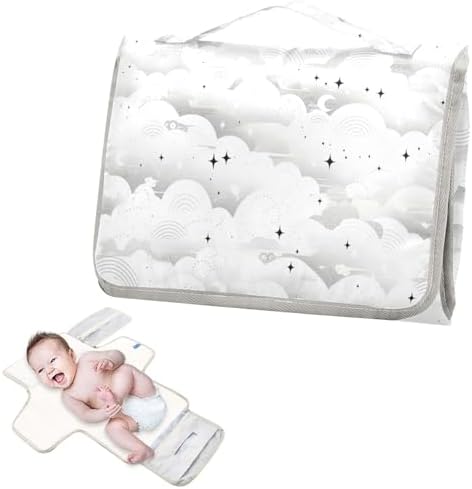 Siphylline portable changing pad folded view showing compact size