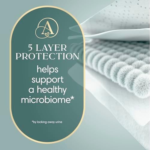 Pampers Amore Size 4 diaper showing wetness indicator feature
