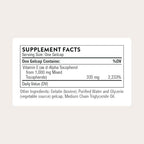 Thorne Ultimate E mixed tocopherols gelcaps lifestyle product presentation