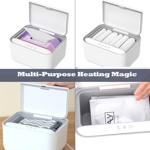 Side view of Jjojcll electronic wet wipe warmer