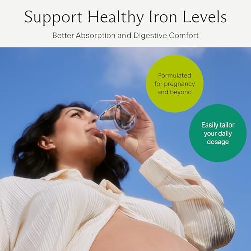 Needed Prenatal Iron Supplement capsule closeup