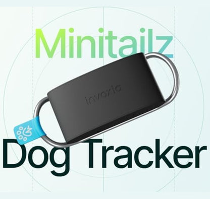 Invoxia Minitailz smart tracker side profile showing attachment clips