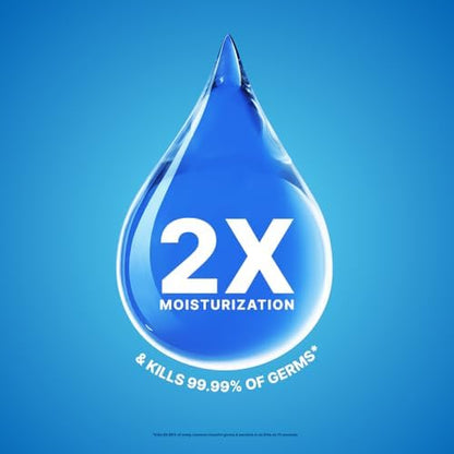 Germ-X Hydrating Hand Sanitizer, with Hyaluronic Acid, 8 FL Oz (Pack of 6), No Rinse Formula, Sanitizing Liquid Gel for All Skin Types, Formulated without Parabens, Phthalates & Dyes - Image 4