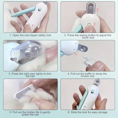 Safe claw trimming setup for rabbits and guinea pigs using IFIAM tool