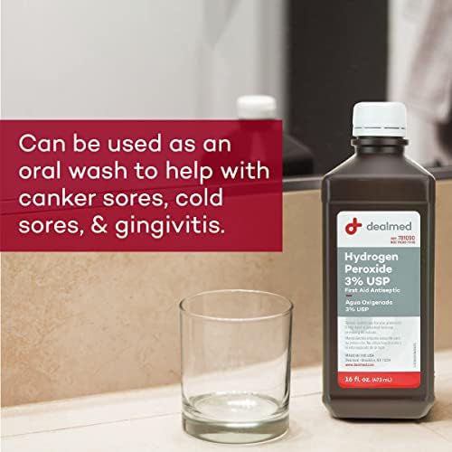 Dealmed oral debriding agent and topical antiseptic liquid pour angle