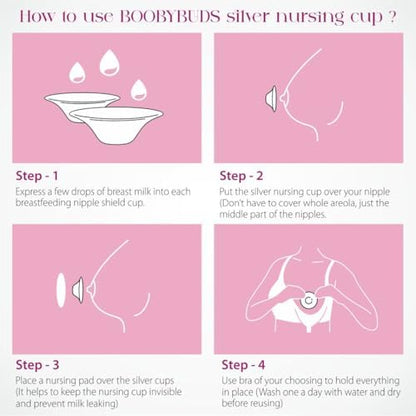 BoobyBuds nipple covers with silicone rings attached