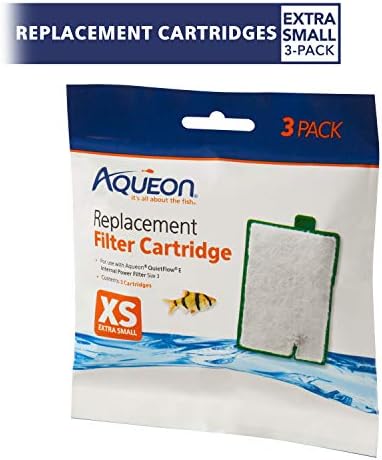 Aqueon extra small filter cartridges activated carbon view