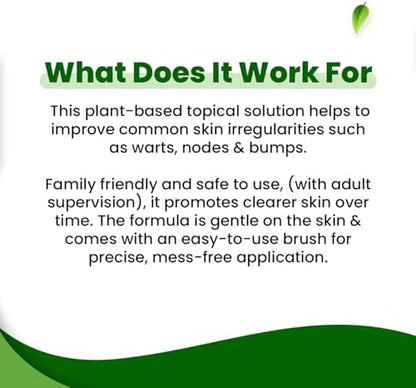 Thuja and Tea Tree oil homeopathic wart remover ingredients