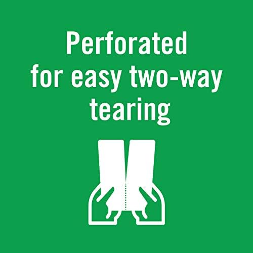 Nexcare first aid tape roll with dispenser angled view illustrating the clear and discreet material texture