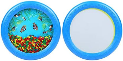 Musfunny percussion toy packaging showing the complete round wave drum assembly.