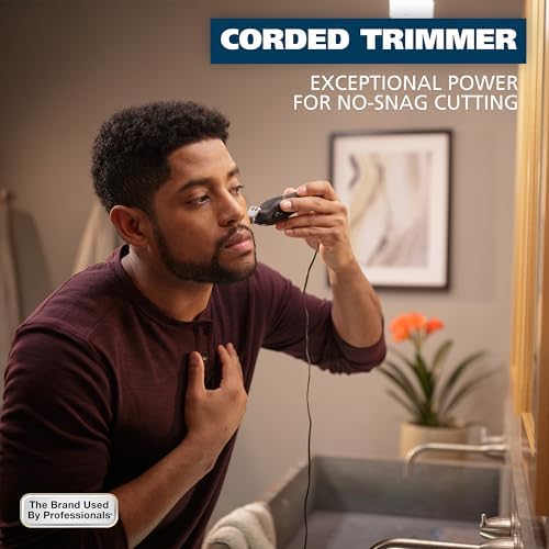 Side profile of Wahl T-Pro corded compact trimmer