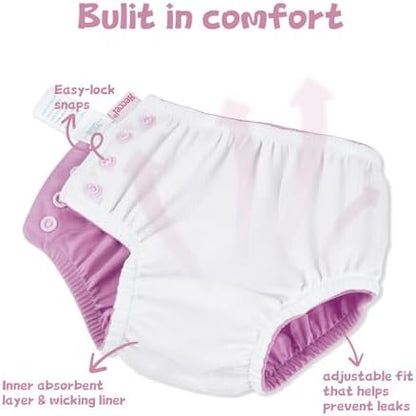 Heccei baby swim diaper elastic waistband close up