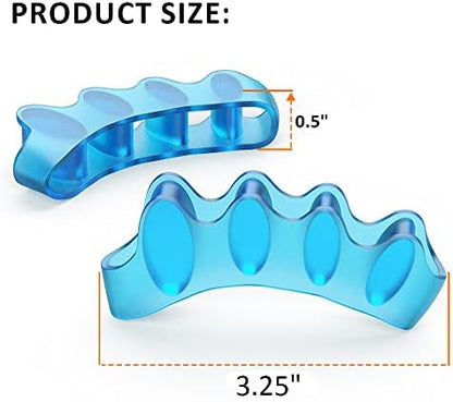Close up of medical grade gel material of the Sosede bunion corrector.