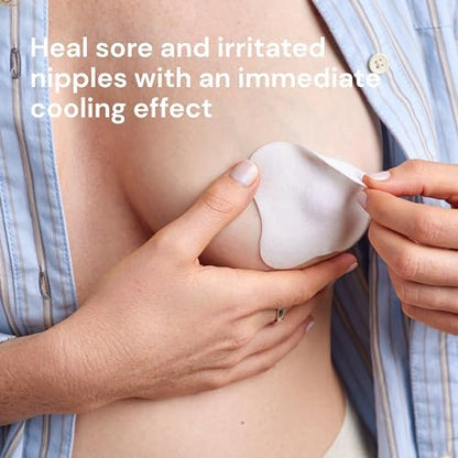 Willow Cooling Gel Nipple Pads packaging showing 6 count quantity