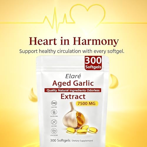 ELARE aged garlic extract fifteen to one concentration ratio explanation on product label.
