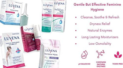 Luvena prebiotic enzyme formula for feminine health and comfort