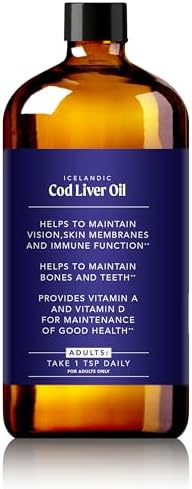 Soulsation imported premium cod liver oil bottle highlighting skin and vision benefits
