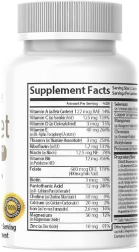 Herbal Extreme Focuset 90 capsules packaging showing ingredients like DMAE and GABA