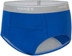 Close up view of the absorbent lining and tagless interior waistband on the Hanes toddler training briefs