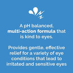 Optrex 100ml eye wash solution for removing dust and pollen contaminants