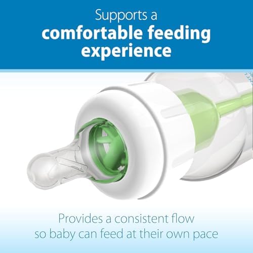 Soft silicone Level 2 nipples for Dr. Brown's bottles
