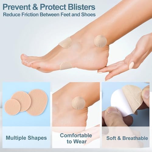 Soft moleskin adhesive padding for high heels and leather boots protection