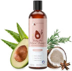 Kin+Kind natural pet shampoo bottle back label ingredients