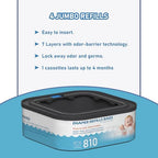 VocXylizan diaper disposal bag material close up texture